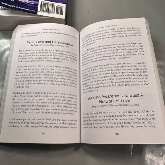 The Teaching Mission Book Spiritual Foundation Vol 1 And 2 Jim Cleveland - Picture 9 of 16